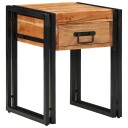  Sidebord 40x40x50 cm Massivt Akasietre