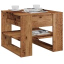  Salongbord gammelt tre 55,5x55x45 cm konstruert tre 8721158441577