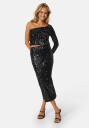 ONLY Lucy Long Skirt Black S