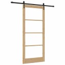 vidaXL Skyvedør med Beslagsett 93x211 cm Solid Furutre