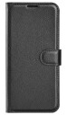INCOVER Samsung Galaxy A54 (5G) PU Litchi Skin Flip Deksel med Lommebok - Svart