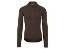 AGU Performance langermet sykkeltrøje Solid ground coffee herre