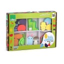 Vilac - Large Beads Set - Vegetable Garden -  1517S 