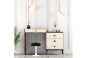 Ameias Sminkebord 124x84,7 cm Brun/Beige - Hanah Home