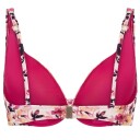Hunkemöller Lagos bikinitopp med bøyle pink Størrelse: 70E Kvinner