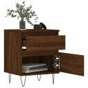  Nattbord 2 stk brun eik 40x35x50 cm konstruert tre 8721012110663