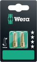 Wera 855/1 Th Sb, 2 Stykker, Pozidriv, 855/1 Th Pz 2 X Pz 1X25, 6 Cm, 13 G, 25,4 / 4 Mm (1 / 4")