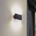 Lindby - Elvi LED Smart Utendørs Vegglampe Svart