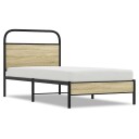  Sengeramme uten madrass sonoma eik 80x200 cm konstruert tre 8721158564955