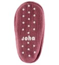 Joha   Booties i ull/bambus Bordeaux