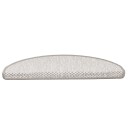 vidaXL Selvklebende trappematter sisal-utseende 15 stk 65x21x4cm beige