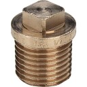 5 stk 2" gjengede fittingsplugg i pistolmetall, silikonbronse