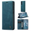 Samsung Galaxy S23 5G Caseme 013 Series Lommebok-deksel Blå
