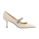 Jimmy Choo Dame Sko Beige 40 EU,