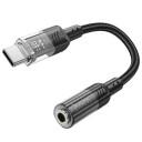 Lydadapter USB-C til 3,5 mm plugg med mikrofonstøtte