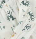 Joha Leggings Ull/Bambus Offwhite m. Skog 50 Leggings Ull Hvit