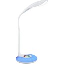 Trio Lighting Krait skrivebordslampe hvitt