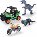 Dickie Toys Dino Explorer Lekebil med Dinosaur Figurer
