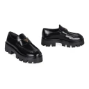 Prada Dame Sko Svart 39 EU,