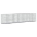 vidaXL Gabion med 3,5 mm Tråd og 5x5 cm Nett 650x100x150 cm