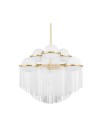 Hudson Valley Lighting Celestial takkrone i antikk messing 398 32 AGB CE