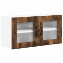  Kjøkkenskap Røkt eik 80 x 31 x 40 cm Konstruert tre