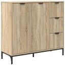  Serviesskap Sonoma eik 89,5 x 33 x 82 cm Konstruert tre