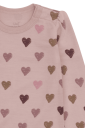 Hust & Claire Baloo Hearts ull/bambus body - adobe rose
