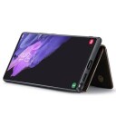 DG.Ming M2 Samsung Galaxy S23 Ultra 5G Hybrid-deksel med Lommebok Kaffe