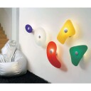 Foscarini - Bit 2/Orbital 2 Glass Skjerm Blå