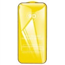 iPhone 15 9D Full Dekning Beskyttelsesglass Svart Kant