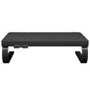 vidaXL Monitorstativ svart 37x28x11,5 cm