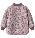 Wheat Termojakke   Loui   Dry Rose Paisley   Wheat   2 år (92)   Termoklær Beige Lilla Rosa