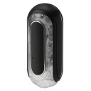 Tenga Flip Zero Black med Vibrator     - Svart