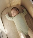Stokke Snoozi Stretchlaken 2-Pack Dandelion Beige/ Vanilla Cream