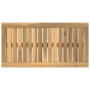 vidaXL Bordplate 68,5 x 35 x 2 cm Rektangulær Solid akasietre