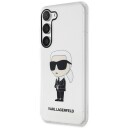 Karl Lagerfeld Ikonik Gjennomsiktig Hardt Deksel til Samsung Galaxy S23 S911