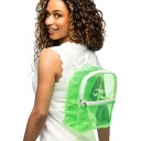 Boland Party Partners Ryggsekk Transparent Neongrønn 36032