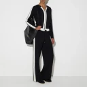 Elisabetta Franchi Dame Bukser Svart XS,