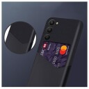 Samsung Galaxy S23 5G KSQ Deksel med Kort Lomme Svart