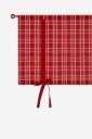 Rutete julegardin X-mas check