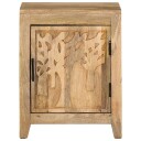 vidaXL Nattbord 40x30x50 cm heltre mango