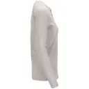 Aclima Women's WarmWool Granddad Shirt L, Beige Melange