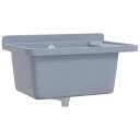  Veggmontert Servant Grå 60x40x28cm Harpiks