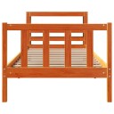  Sengeramme med hodegavl voksbrun 90x200 cm heltre furu 3305776