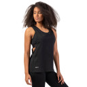 Nebbia S/L Loose Cross Back Tank Top 'Feeling Good' black small
