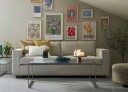 Englesson Square Salongbord 122x62 cm Silver Grey/Glass