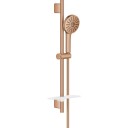 Grohe Vitalio Joy+ dusjsett, vannbesparende, børstet kobber brushed warm sunset 600 mm