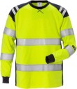 Fristads T-Shirt Långärmad Flamestat 7077 Tflh, Klass 3 Varsel Gul/marinblå M