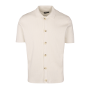 Star Shirt White M Structure knit SS shirt
